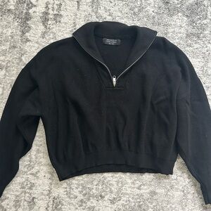 Brunette the Label Quarter Zip Sweater